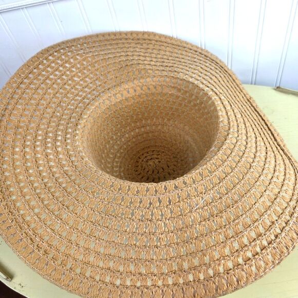 Women's BOHO Floppy Hat Stylish Black and Tan Women's Sun Hat Bundle - Picture 11 of 16